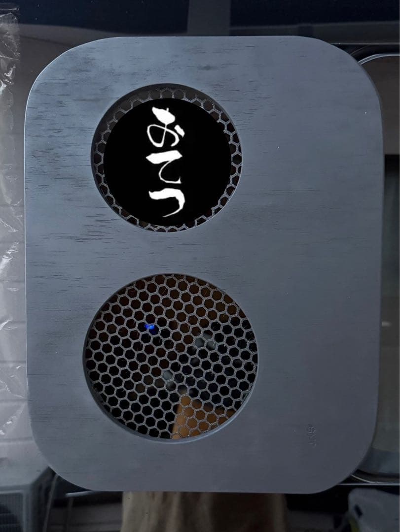 ハイエース WAVE2.3 運転席側小窓 黒塗装 アタッチメント付き