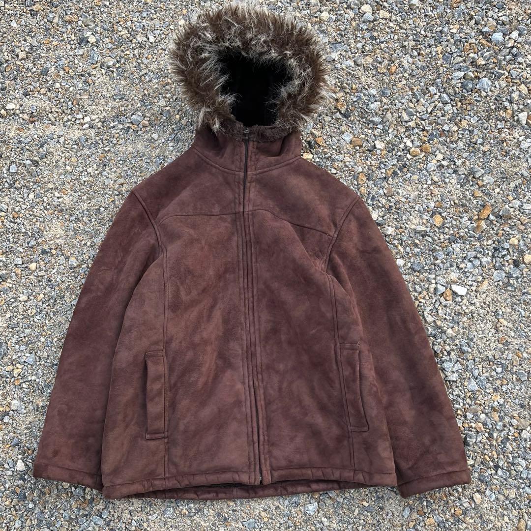 00s y2k suede fur jacket archive 平成 グランジ - メルカリ