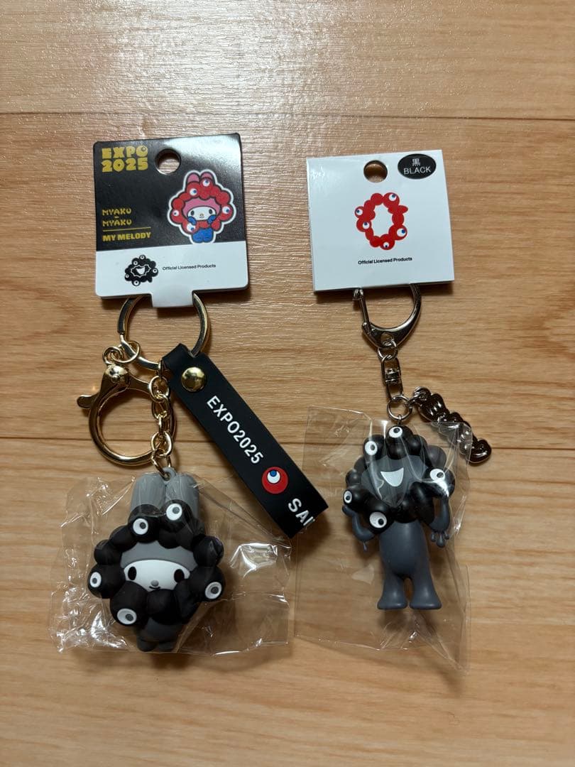 黒ミャクミャク・サンリオミャクミャク マイメロ ブラック - メルカリ