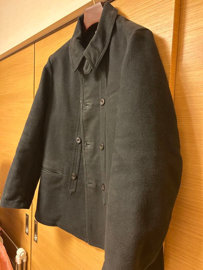 AUBERGE コルビジェ ジャケット ジャーマンレザー モールスキン 42