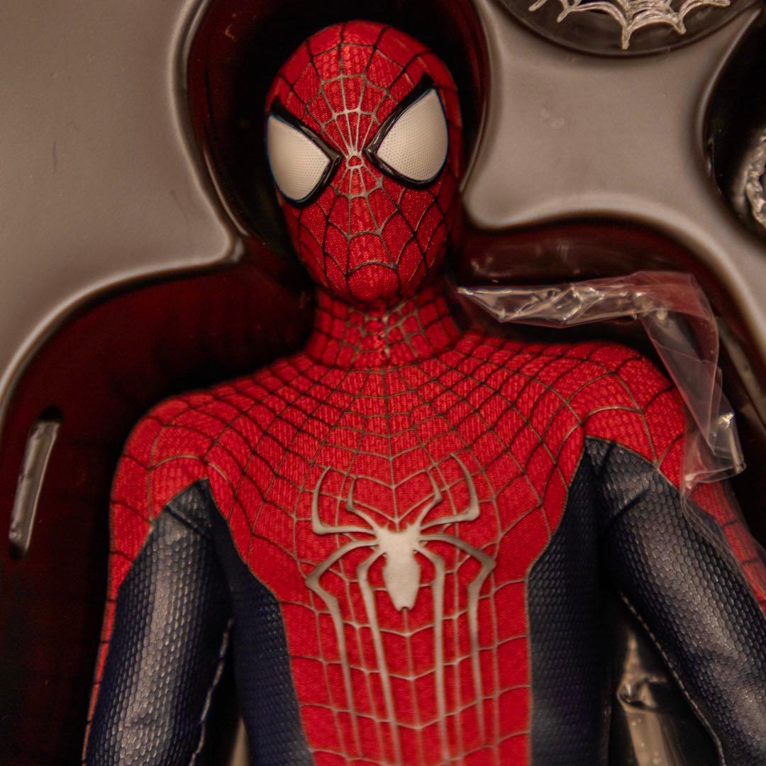 カスタムアイパーツ換装 ホットトイズ アメイジングスパイダーマン2 1