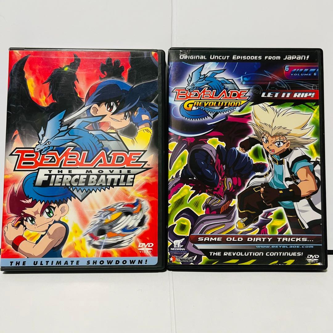 爆転シュートベイブレード 北米版DVD 2枚セット リージョン1 英語版