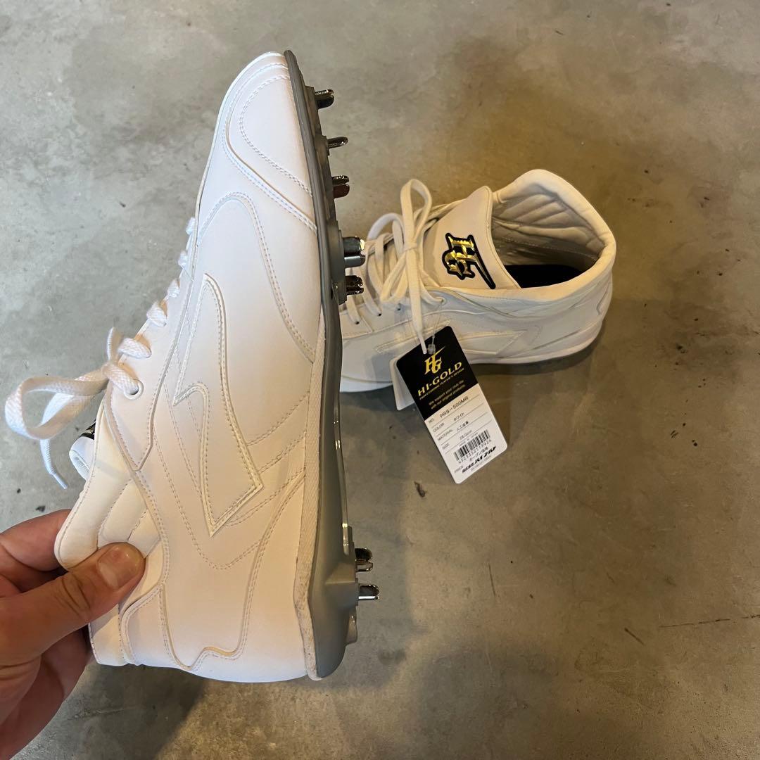 ⭐︎未使用新品⭐︎ ハイゴールド　金具スパイク　27.0cm