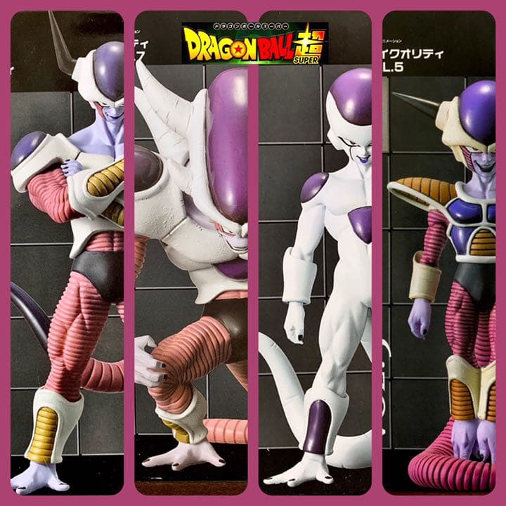 ドラゴンボールDXハイクオリティフィギュア フリーザ全形態4体セット