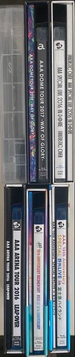 AAA2015年〜2017年LIVEDVD +mvDVD セット