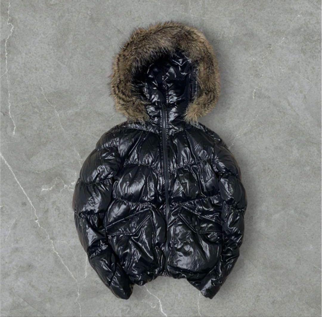 00s OLD GAP fur down jacketお兄系 archive - メルカリ