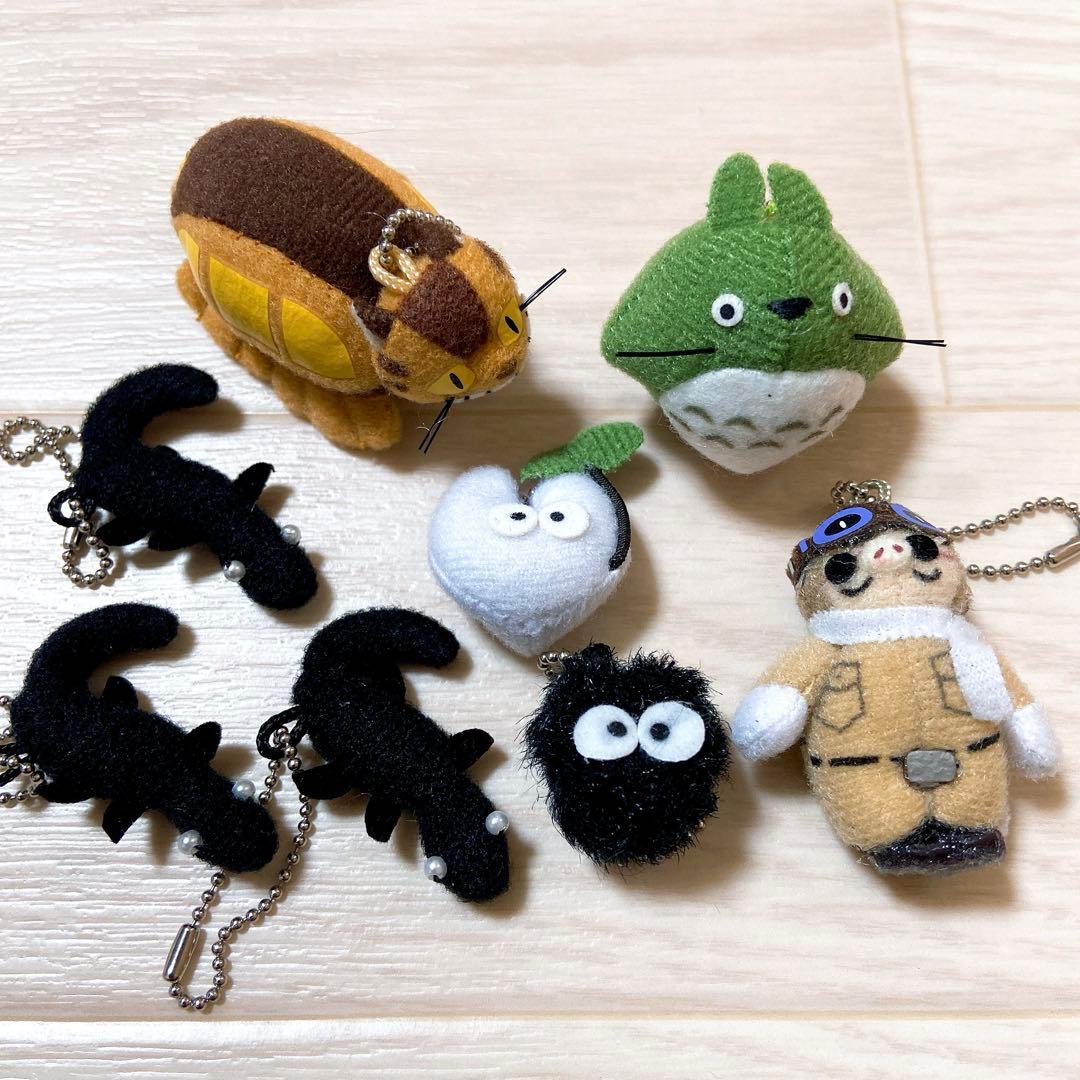 お得❗️ジブリ / 7点セット】マスコット キーホルダー - メルカリ