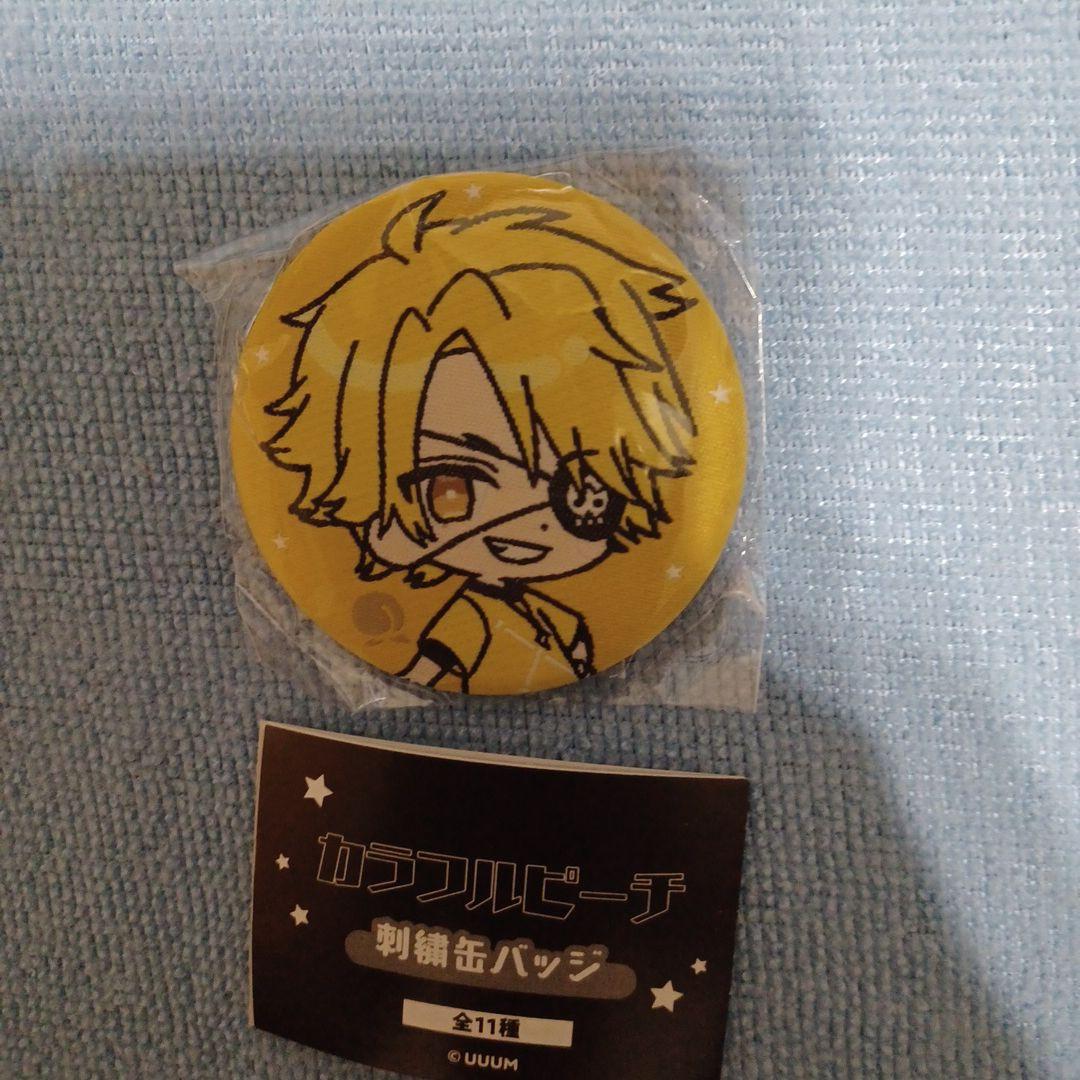 カラフルピーチ【刺繍缶バッジ】たっつんさん - メルカリ