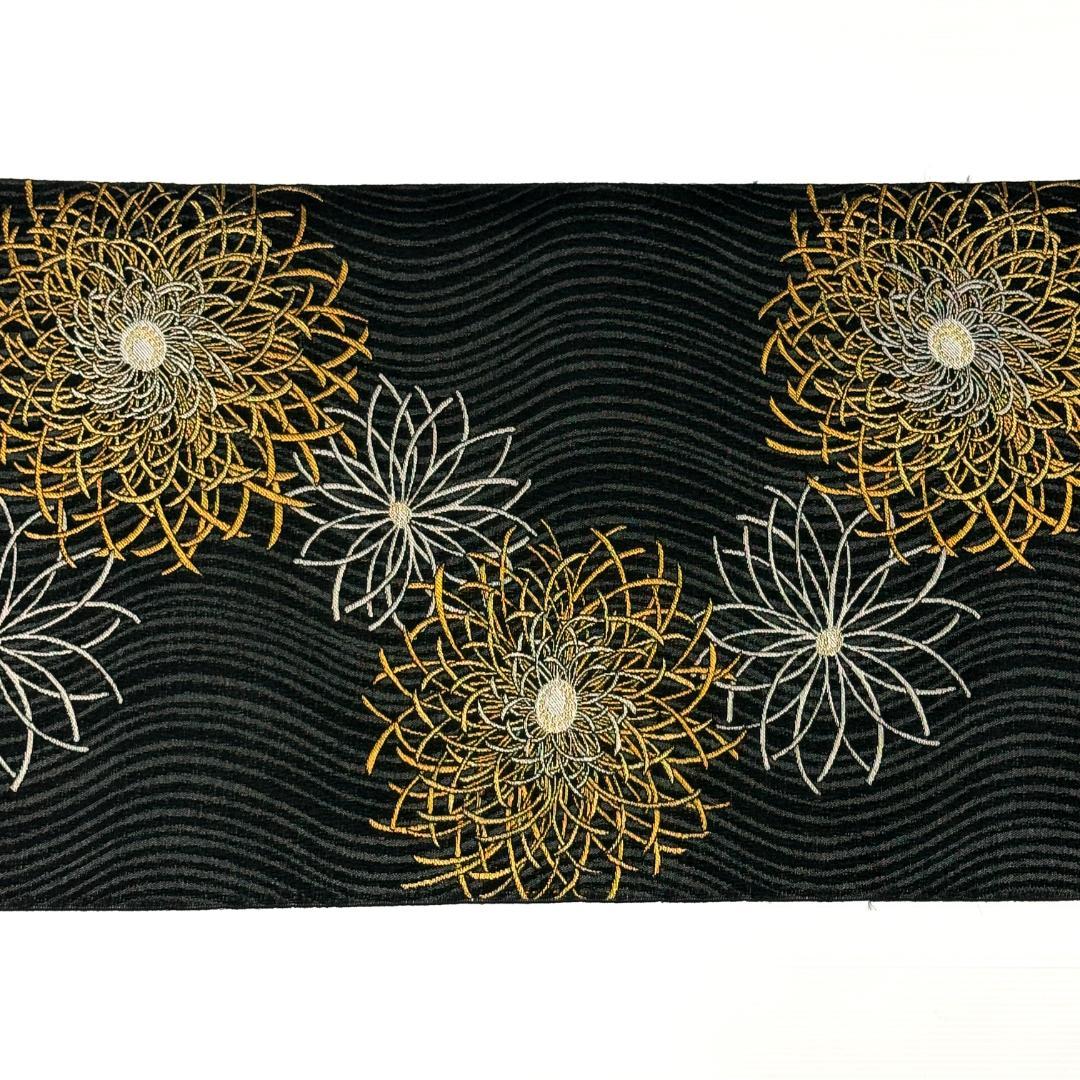 訳あり 名古屋帯 西陣織 千地泰弘 菊 - メルカリ