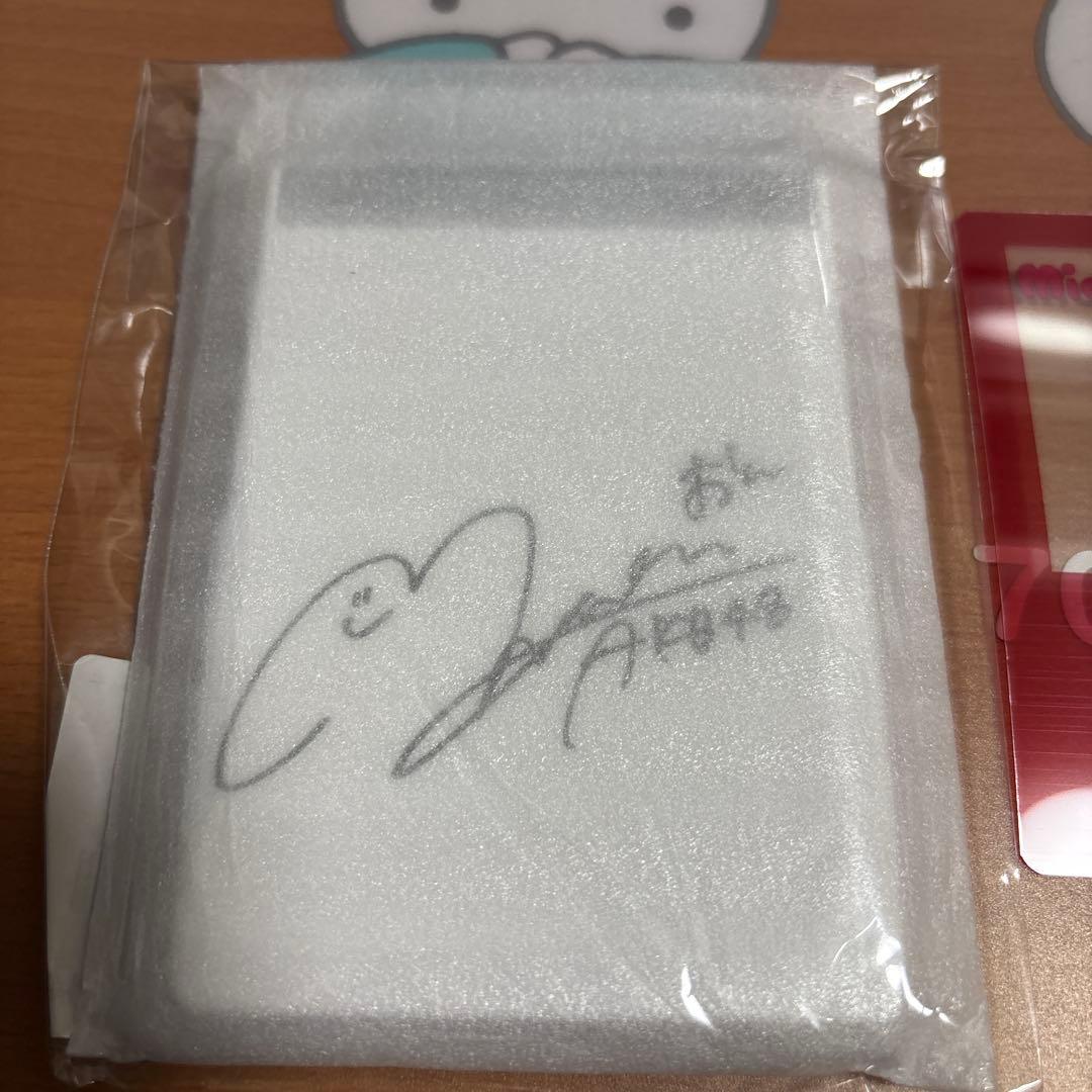 AKB48オータムビッグスクラッチ 向井地美音 コンパクトミラー クリア