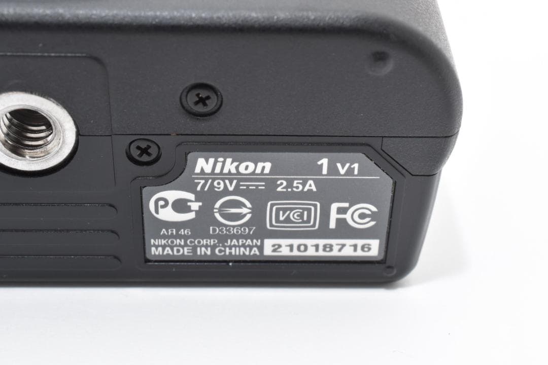 ニコン NIKON 1 V1 ブラック バッテリー付き ミラーレスカメラ カメラ