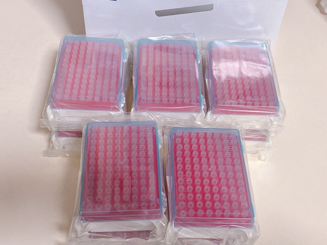 ギルソン✨ダイヤモンドフィルターチップ DF10ST 10パック ギルソン ダイアモンドフィルターチップ DF10ST 滅菌済 0.1~10μL 96本