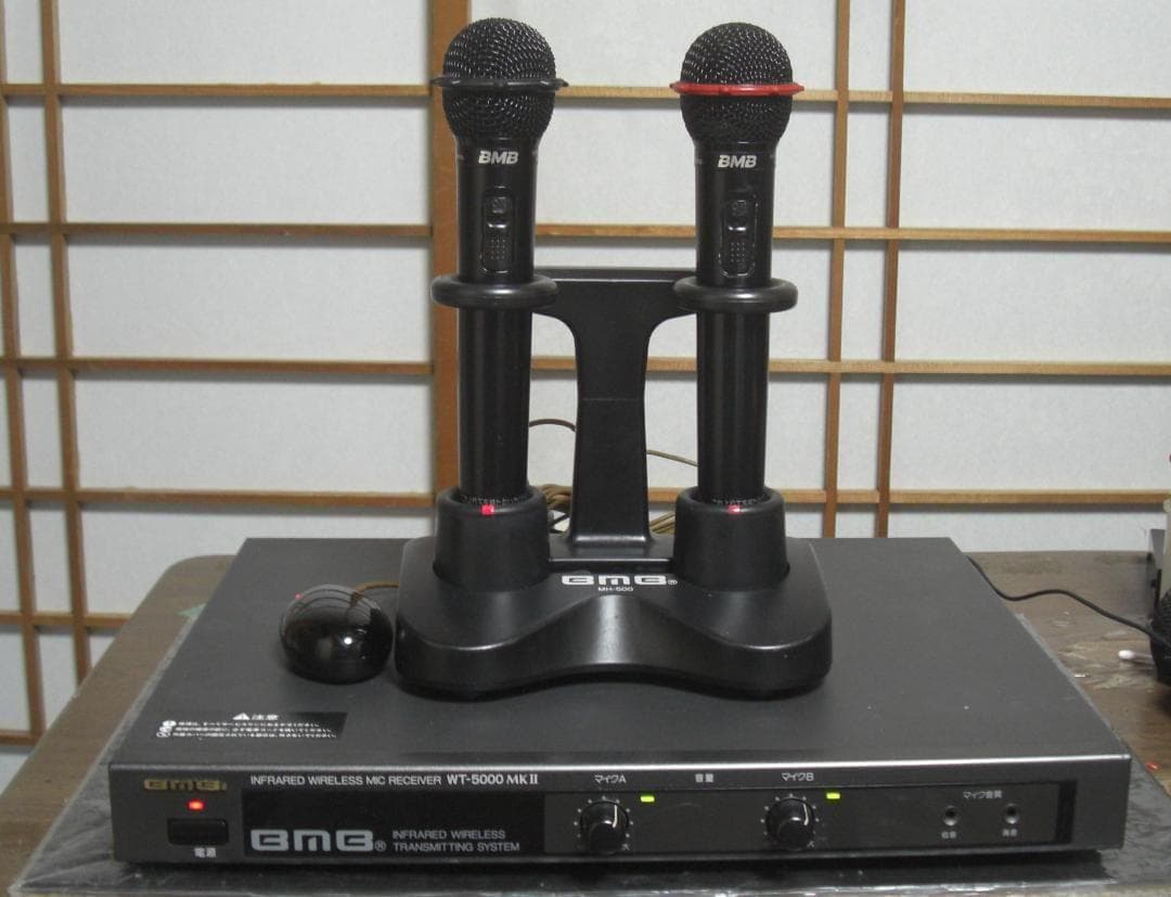 Nozomi★WT5000+WM600赤外線方式 ワイヤレスマイクセット KWM-200WA ホワイト Discoverer 赤外線ワイヤレスマイク 白 業務用