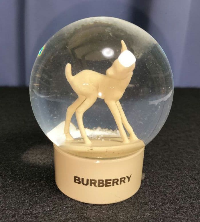 レア☆新品【BURBERRY】バーバリー スノードーム 限定ノベルティ