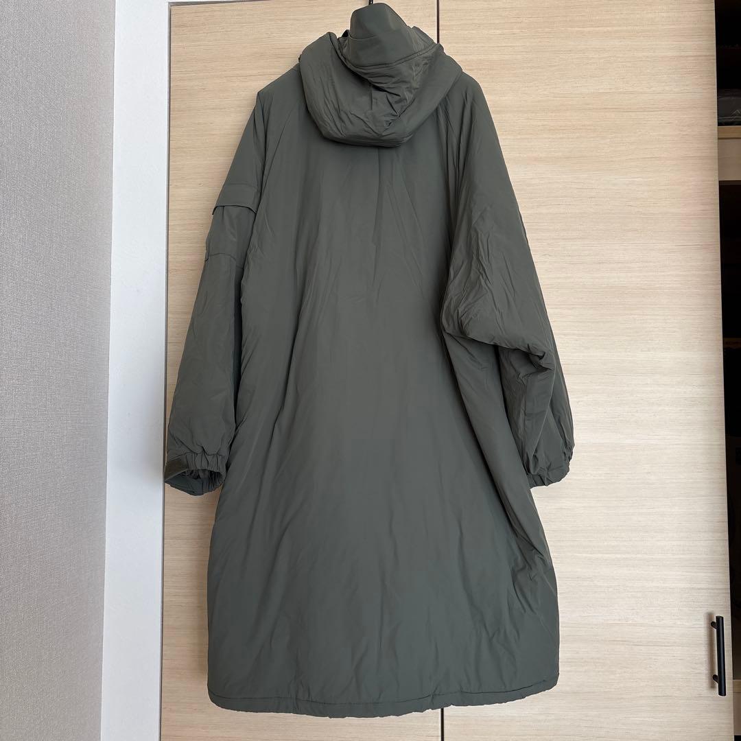 KEY MEMORY オリーブグリーン モッズコート フード付き
