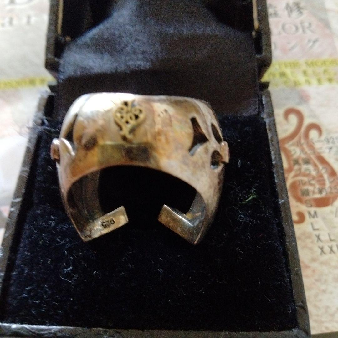 GW価格/美品 未使用 THE MODS 30周年記念 馬蹄リング S/19号