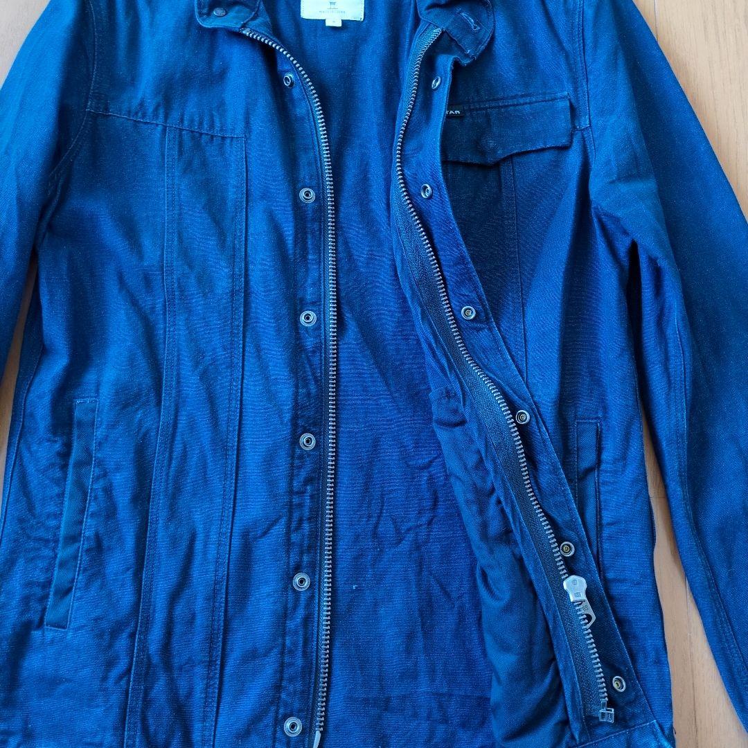 G-Star RAW ダークブルー ジャケット - メルカリ