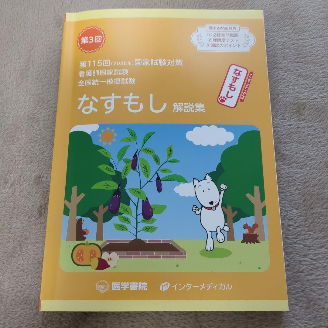 看護国試模試なすもし2026年 3回目解説集 - メルカリ