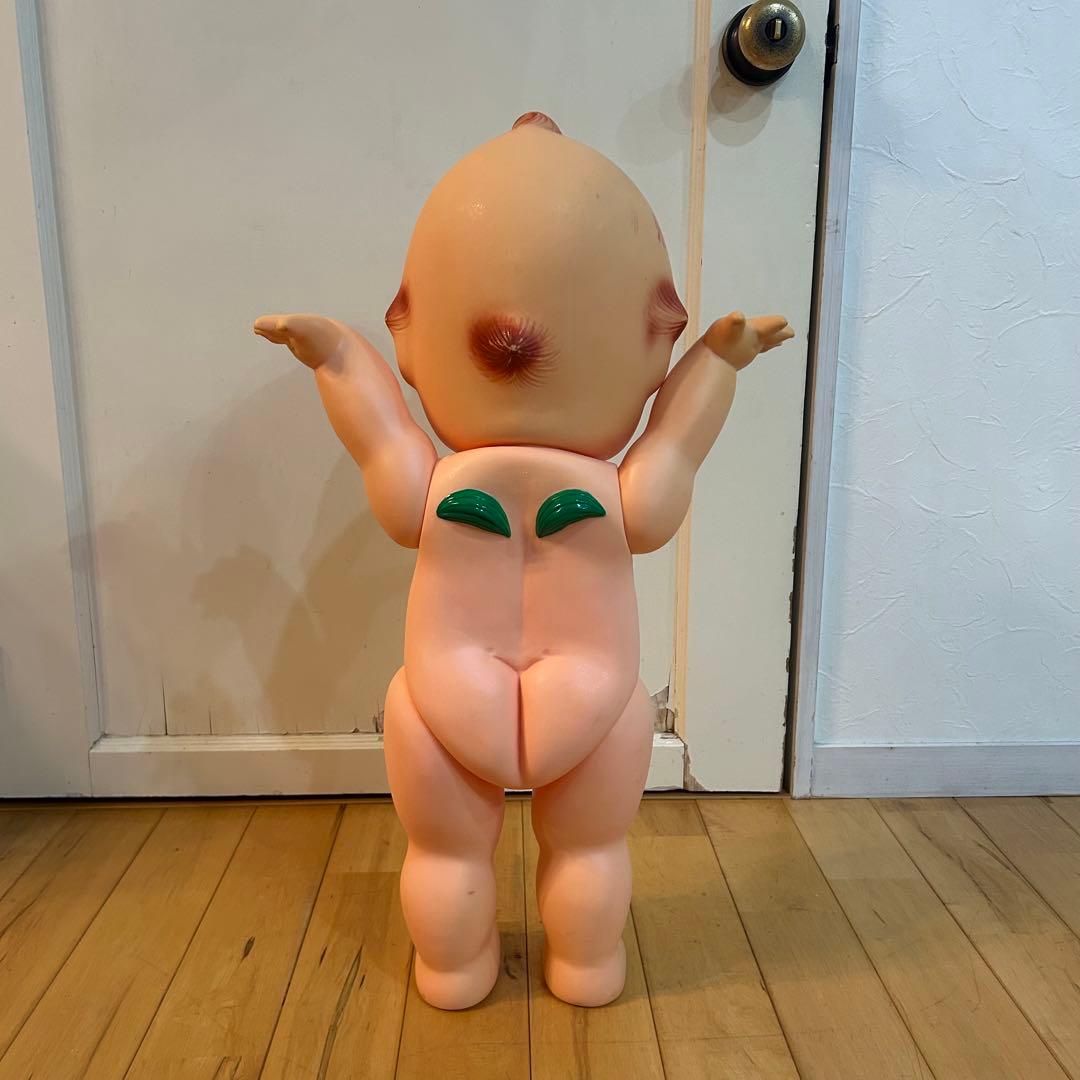 キューピー 人形 特大 緑羽根 昭和レトロ ビンテージ アンティーク