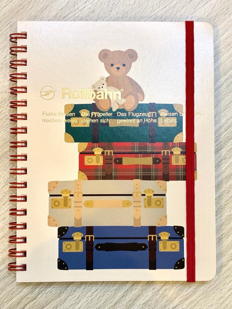 カスタムロルバーン　ペリープル　テディベア　トランク　文具女子博限定 文具女子博2025 限定】カスタムロルバーン ペリープル キャリーケース