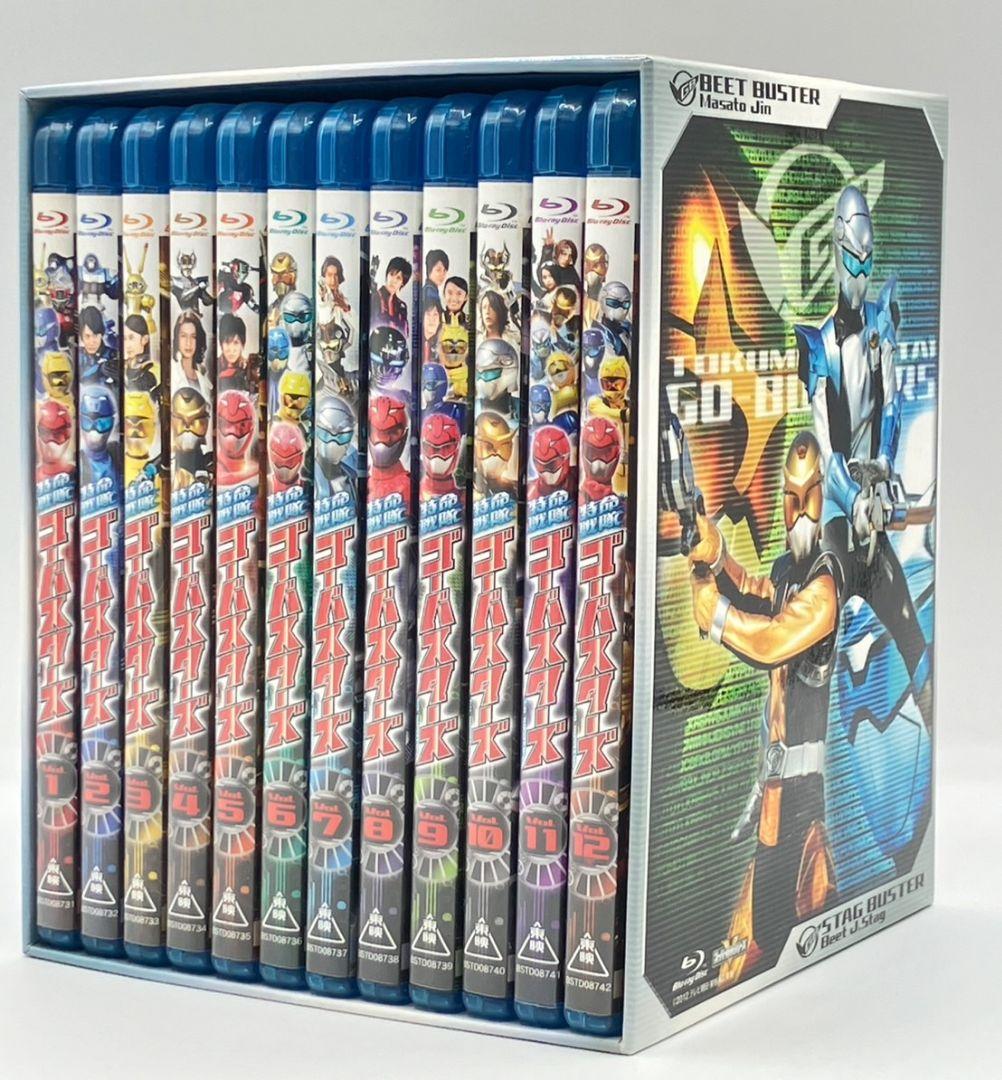 Blu-ray】スーパー戦隊シリーズ 特命戦隊ゴーバスターズ 全12巻セット