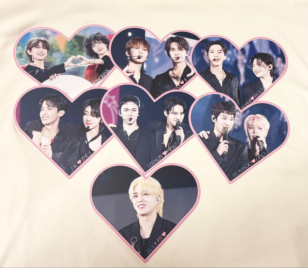 SEVENTEEN LOVE ファンミ ハートカードトレカ デジコ セブチ - メルカリ