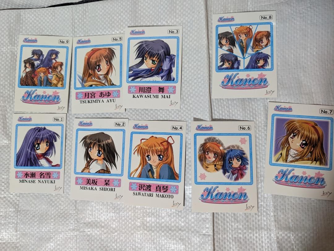 バラ売り可能 Key Kanon カノン プレミアムトレカ カード 月宮 あゆ