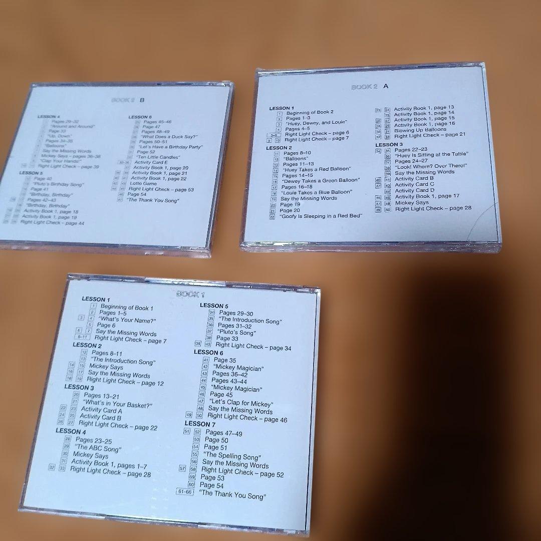 Disney WORLD OF ENGLISH CDセット 9枚 - メルカリ