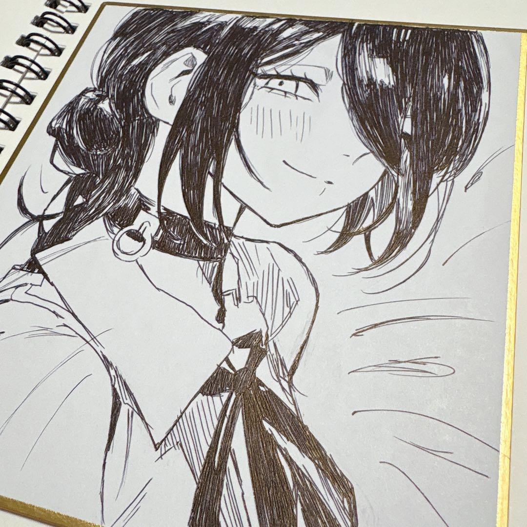 え*き様 ☁️ 手描きイラスト チェンソーマン レゼ - メルカリ