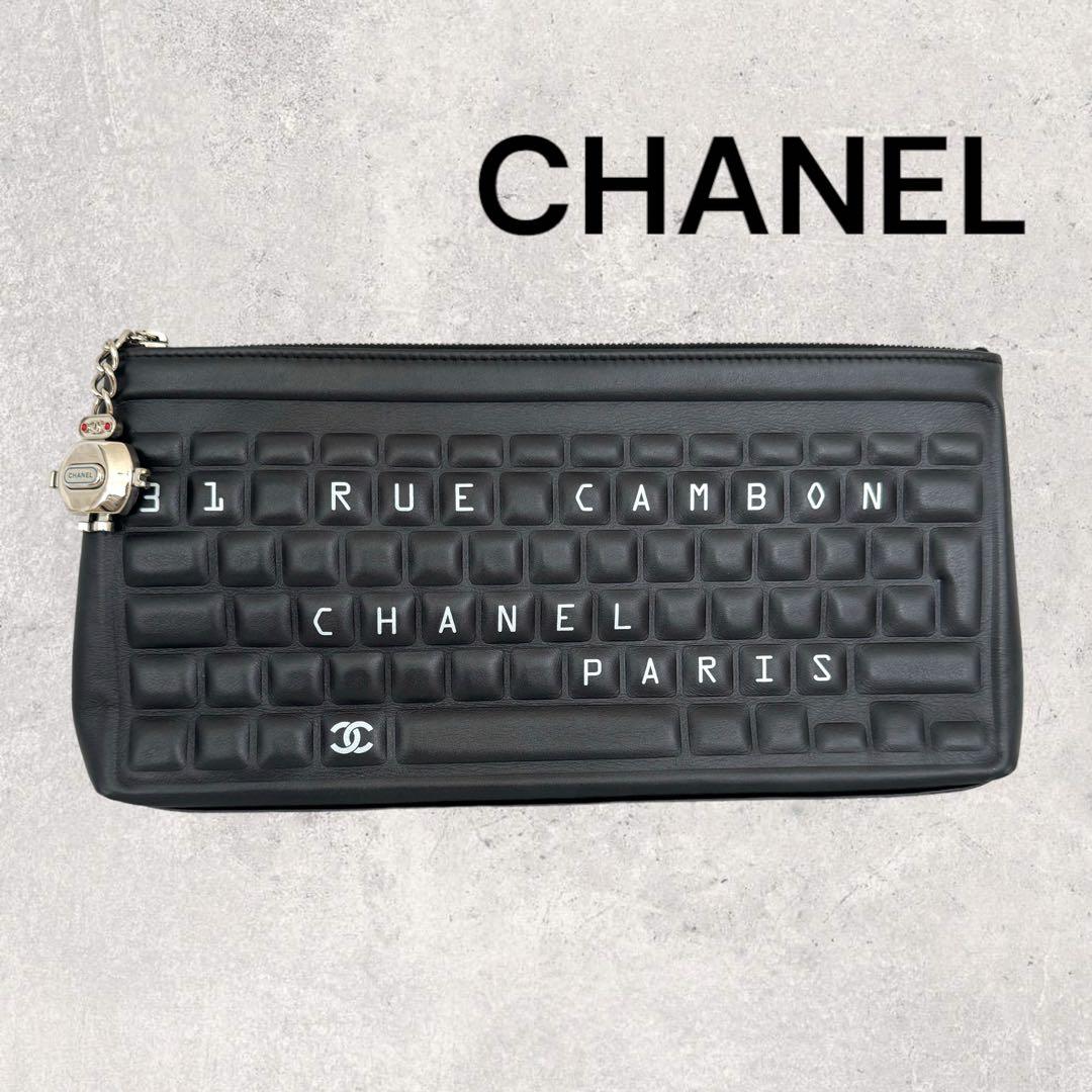 CHANEL シャネル キーボード クラッチバッグ - メルカリ