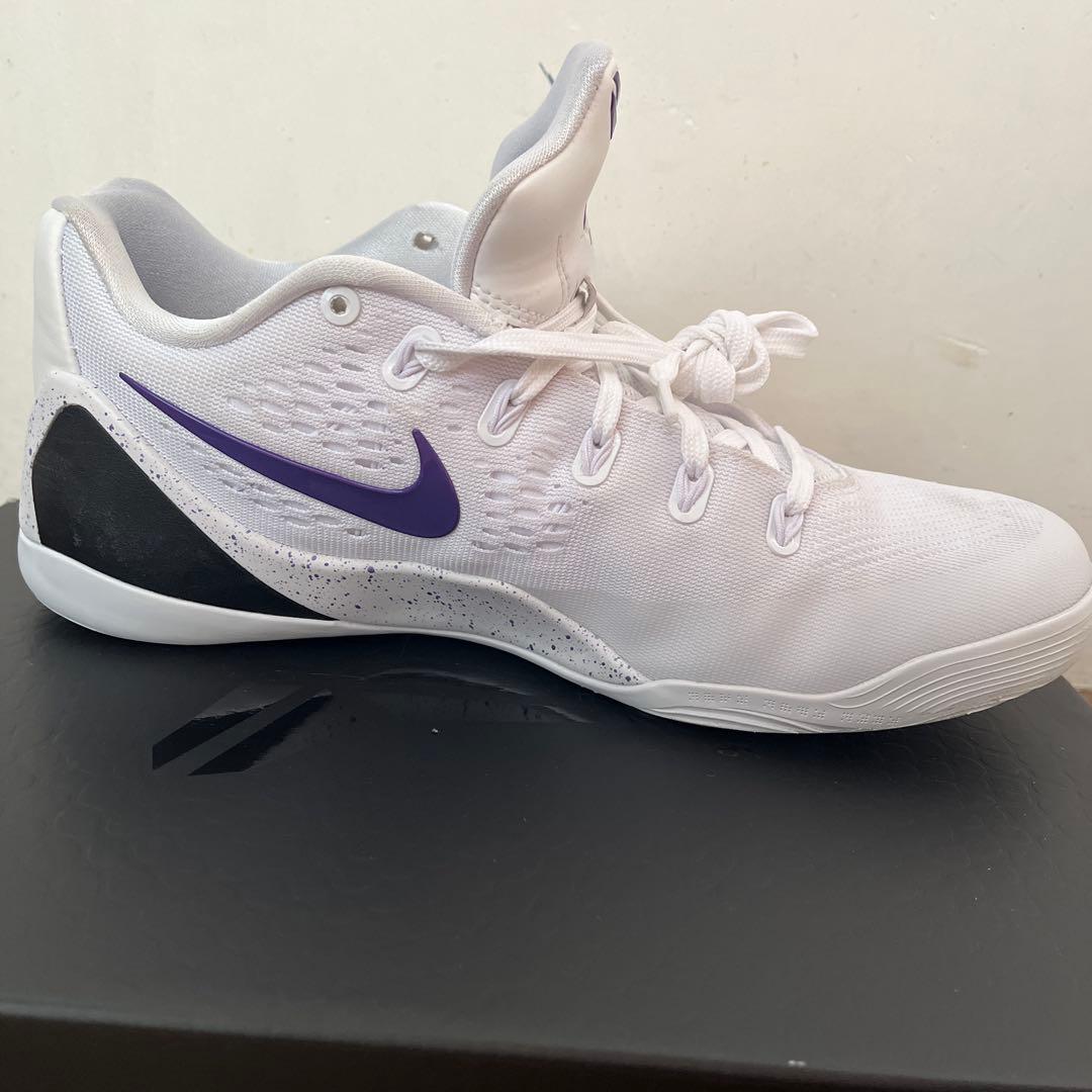 Nike Kobe 9Protro ホワイト/パープル　27.5cm