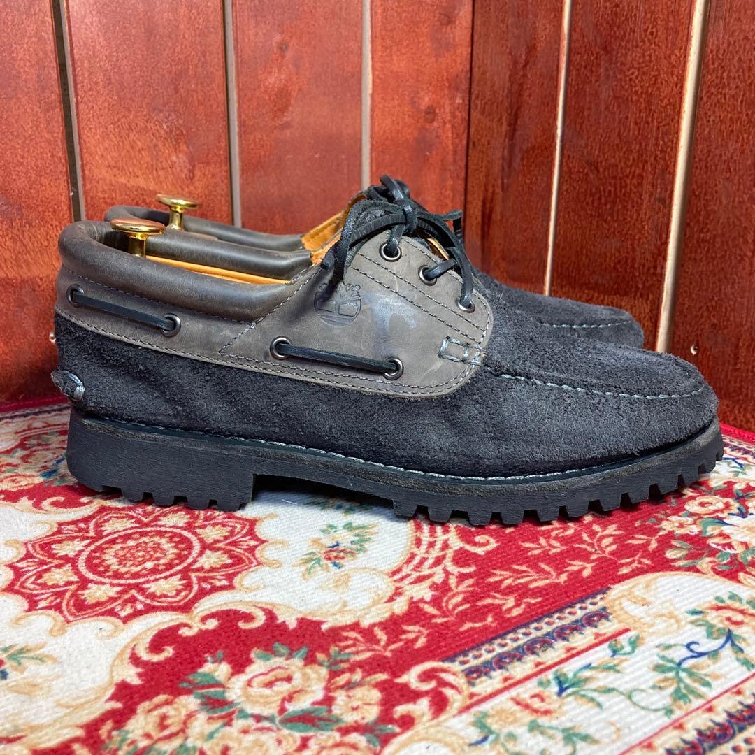 Timberland 3eye スリーアイ　26.5cm 薄いブラック/グレー