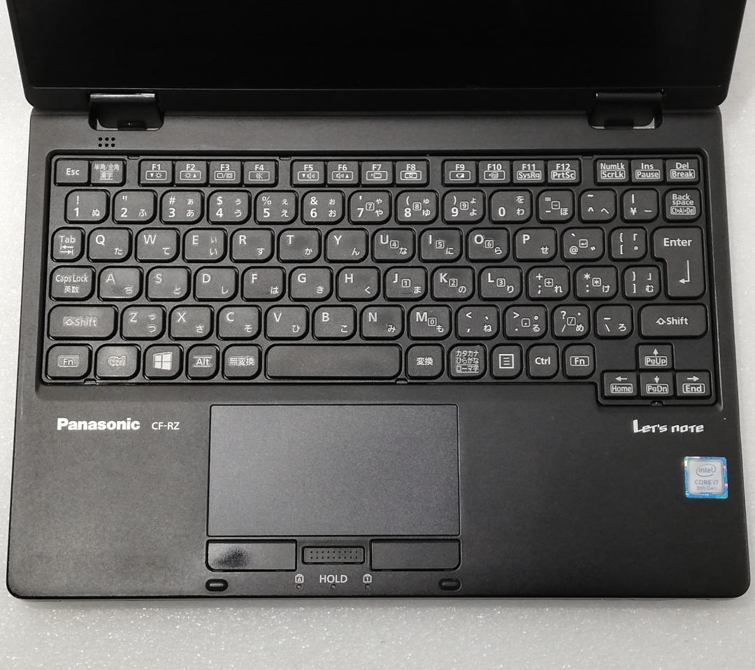 希少】松下 CF-RZ8 i7-8500Y 16G Nvme 512G LTE - メルカリ