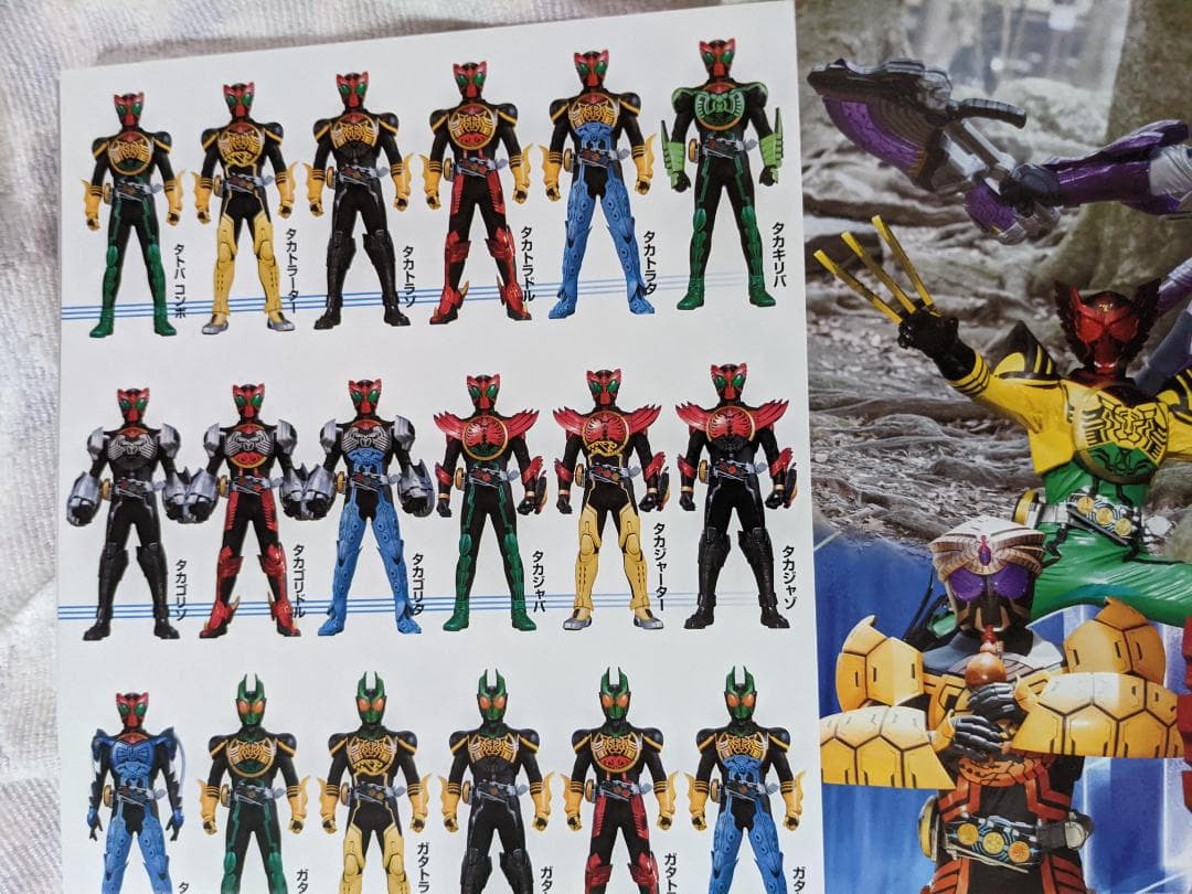 仮面ライダーオーズ 超全集 - メルカリ