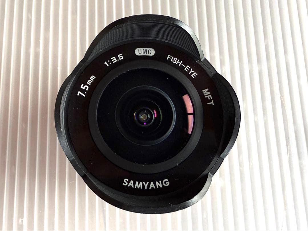 サムヤン 7.5mm F3.5 マイクロフォーサーズ 魚眼レンズ
