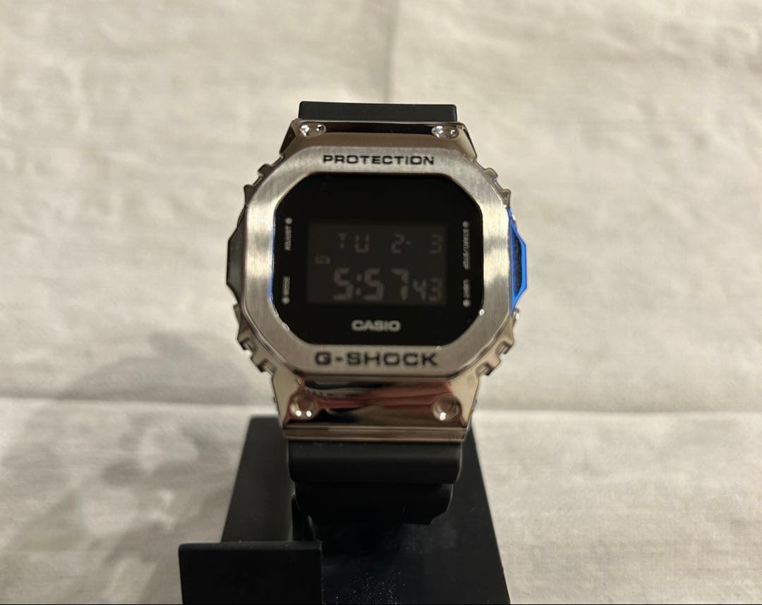 G-SHOCK gショックGM-5600 メタル GM-5600YMG-9JF | CASIO