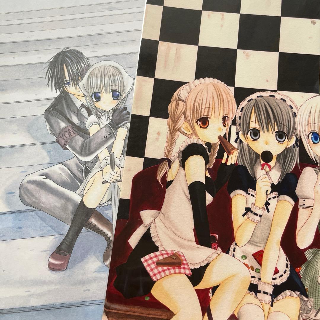 妖狐×僕SS 藤原ここあ展 いぬぼく展 原画シート dear わたしの狼さん