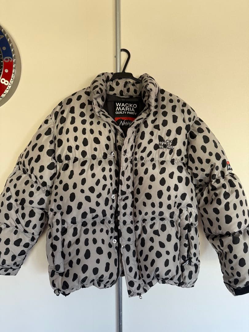 WACKO MARIA × NANGA レオパード ダウン 木村拓哉着用モデル-公式