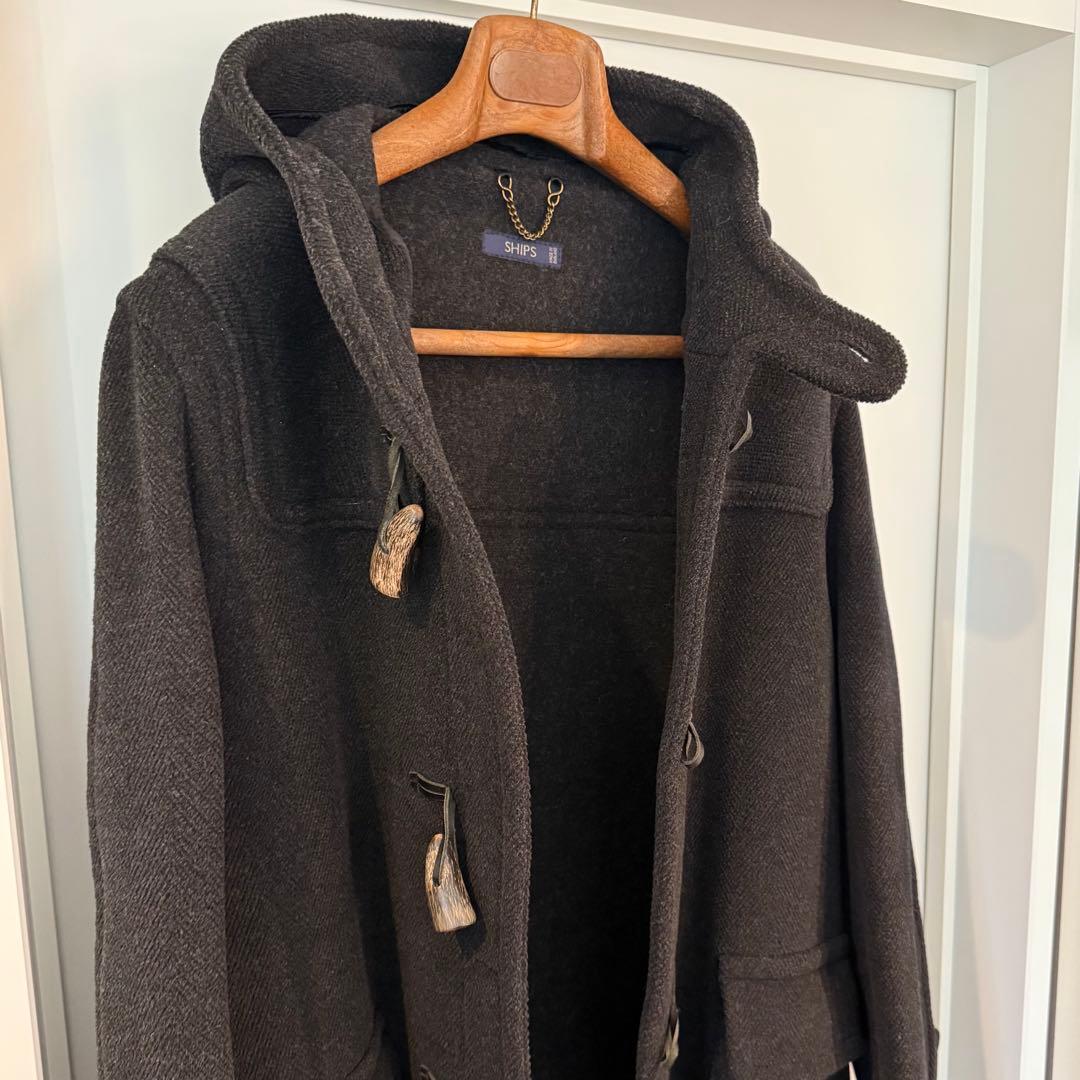 TIBBETT社 ムーアブルック ヘリンボーン 英国製 ダッフルコート UK36