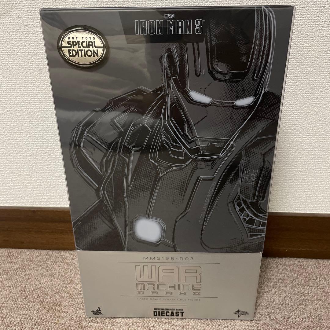 レア【ボーナス付　トイサピ限定版】 アイアンマン３　ウォーマシン　マーク２ ボーナスアクセ付 トイサピ限定版】 アイアンマン3 ウォーマシン