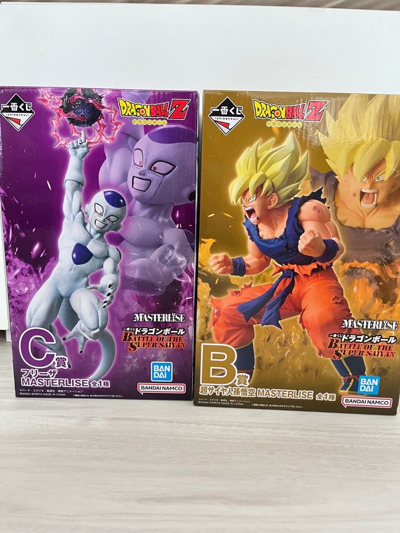 一番くじ ドラゴンボール B賞 超サイヤ人孫悟空 C賞 フリーザ