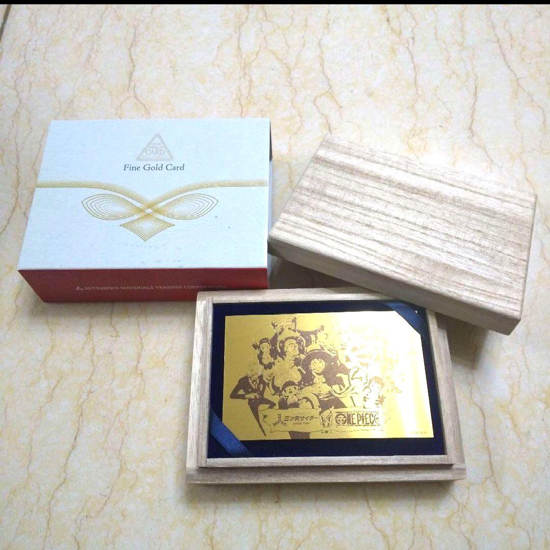 純金】ワンピース 純金カード 純金プレート - メルカリ