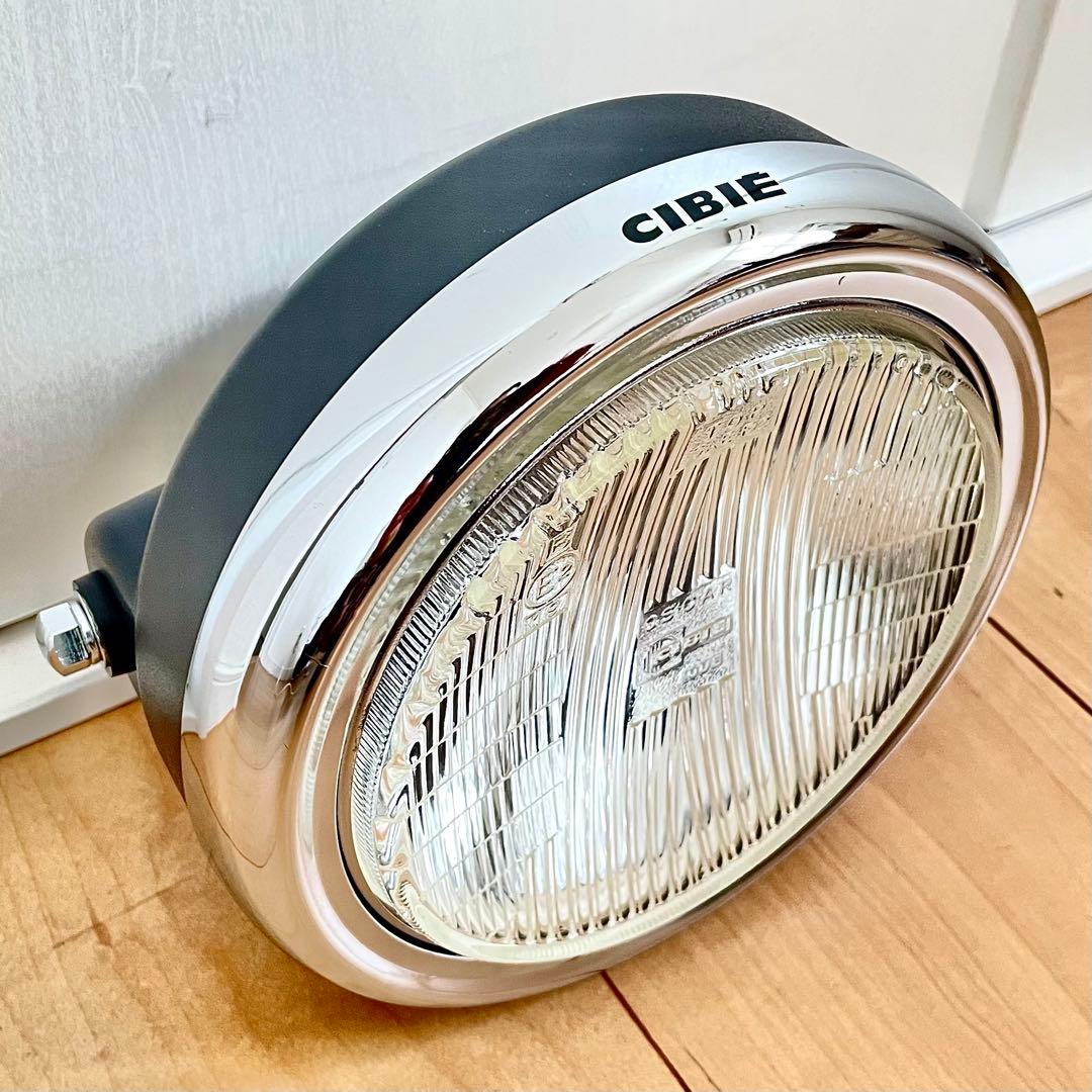 当時物 CIBIE シビエ 凹み ヘッドライト CB400F ホーク マーシャル