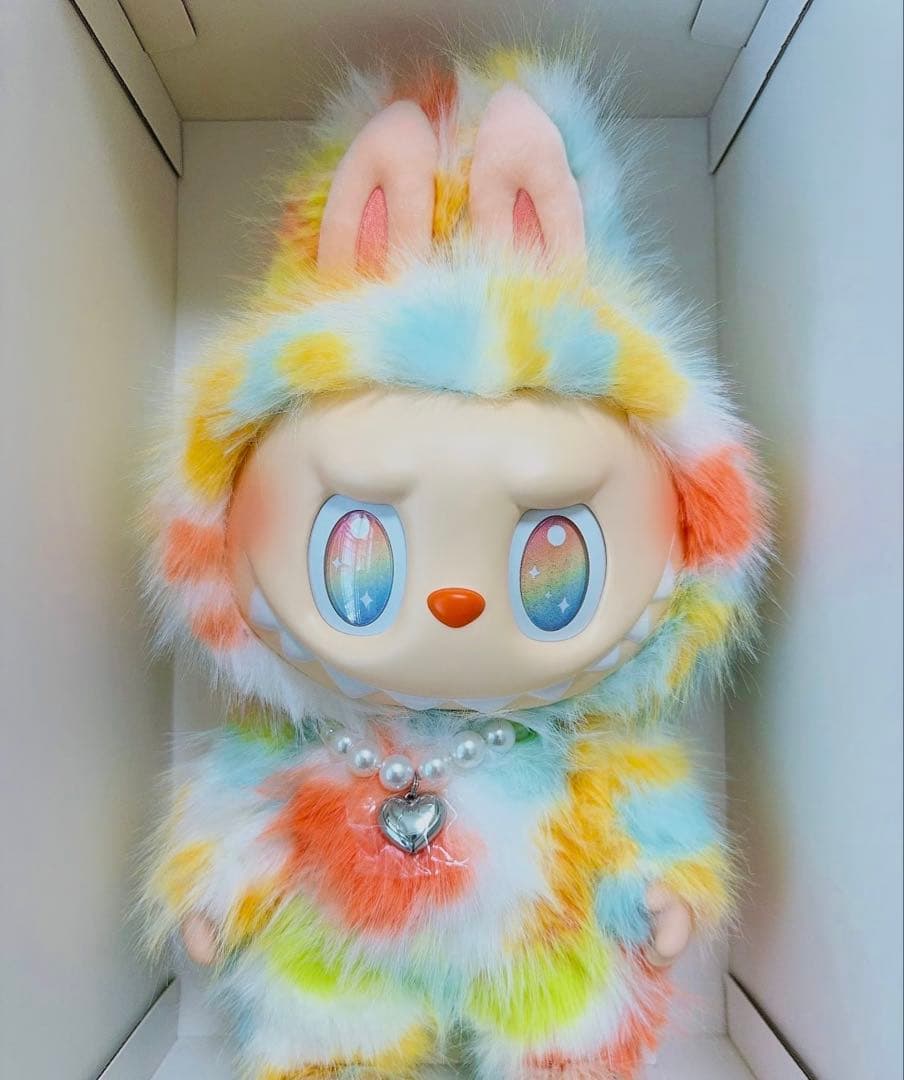 Labubu zimomo 37cm ぬいぐるみ - メルカリ