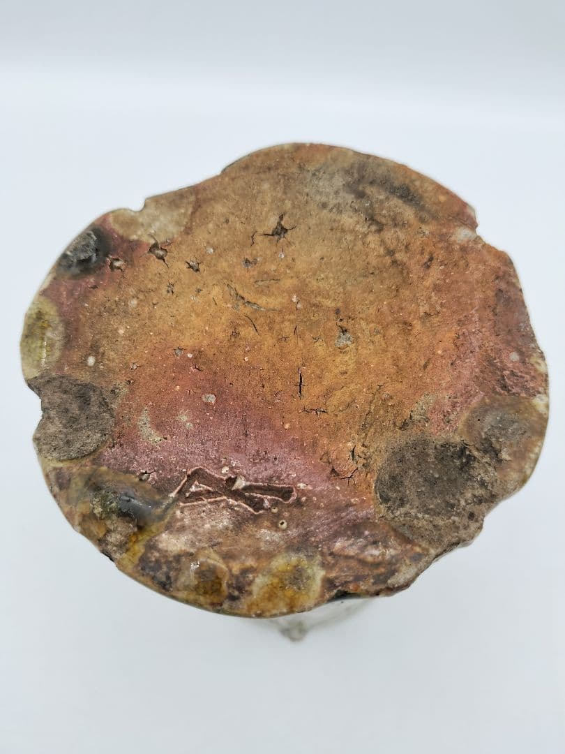 b46 花入 仿伊賀 旅枕 高橋楽斉 木箱 茶道具 古物 掛置両用 - メルカリ