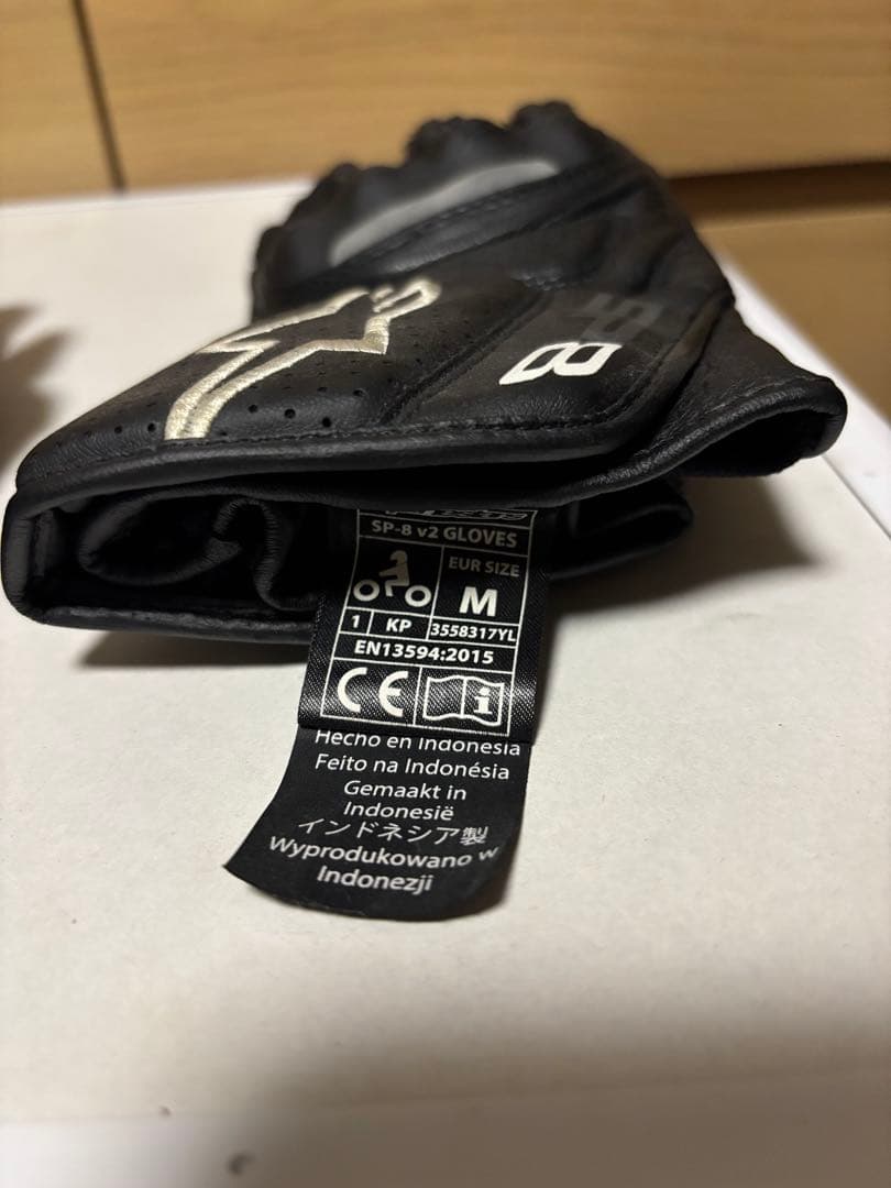 アルパインスターズ SP-8 ブラック バイク グローブ Mサイズ - メルカリ