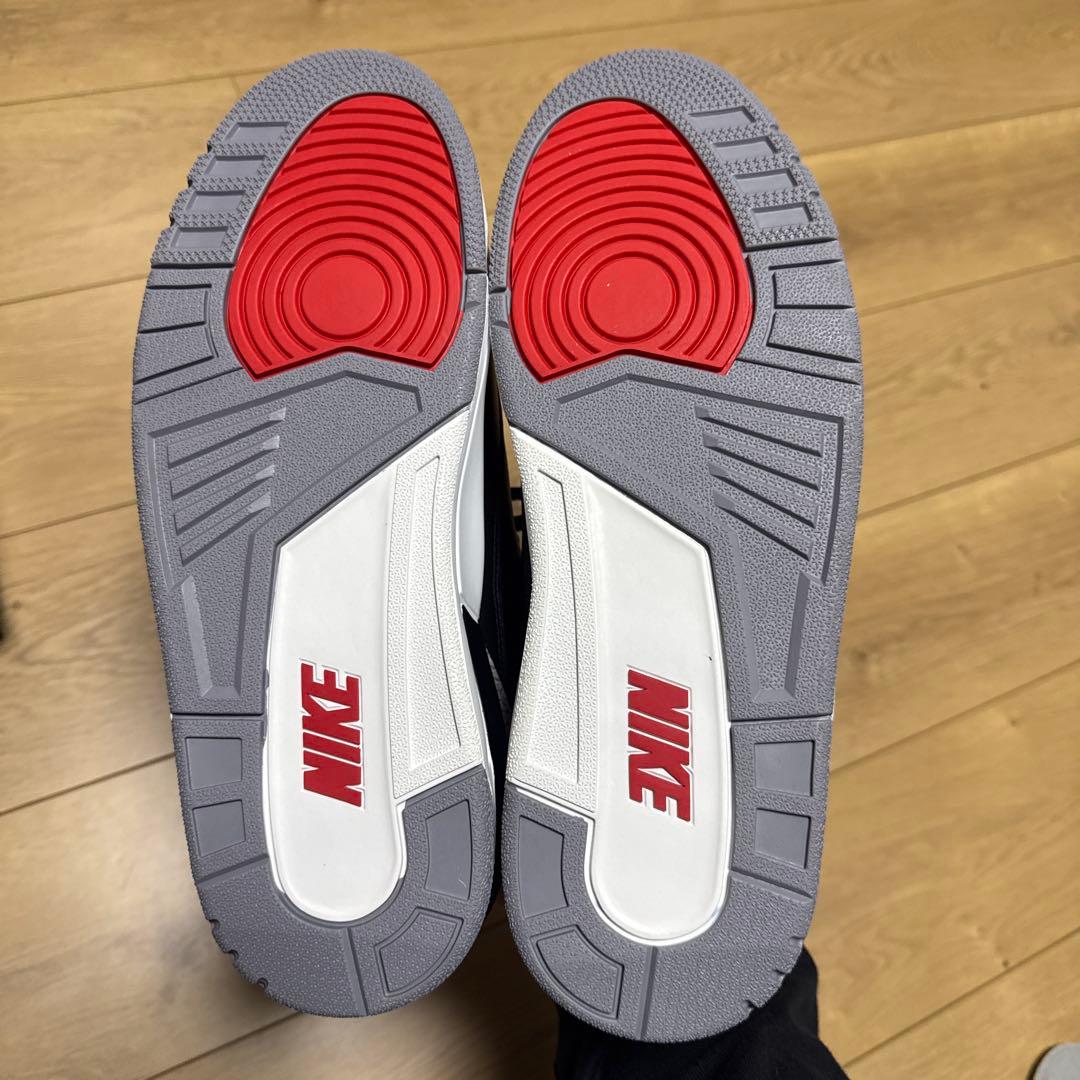 AIR JORDAN 3 ブラックセメント　29.5cm