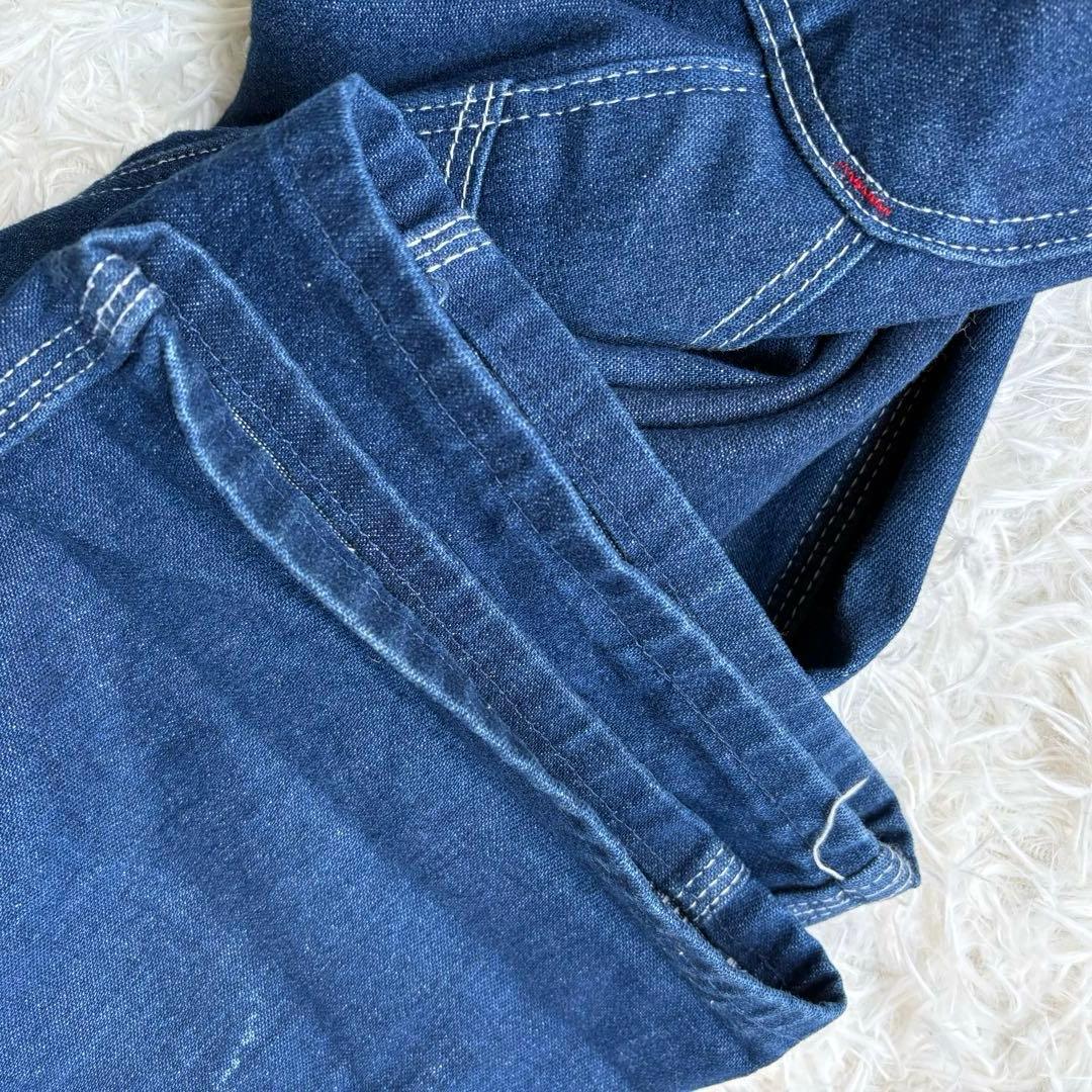 W30】80s 90s ビッグマック オーバーオール ローバック