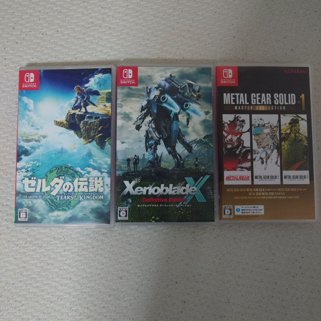 ゼルダの伝説: ティアーズ オブ ザ キングダム 他3本セット ゼルダの伝説: ティアーズ オブ ザ キングダム他3本セット ゼルダの