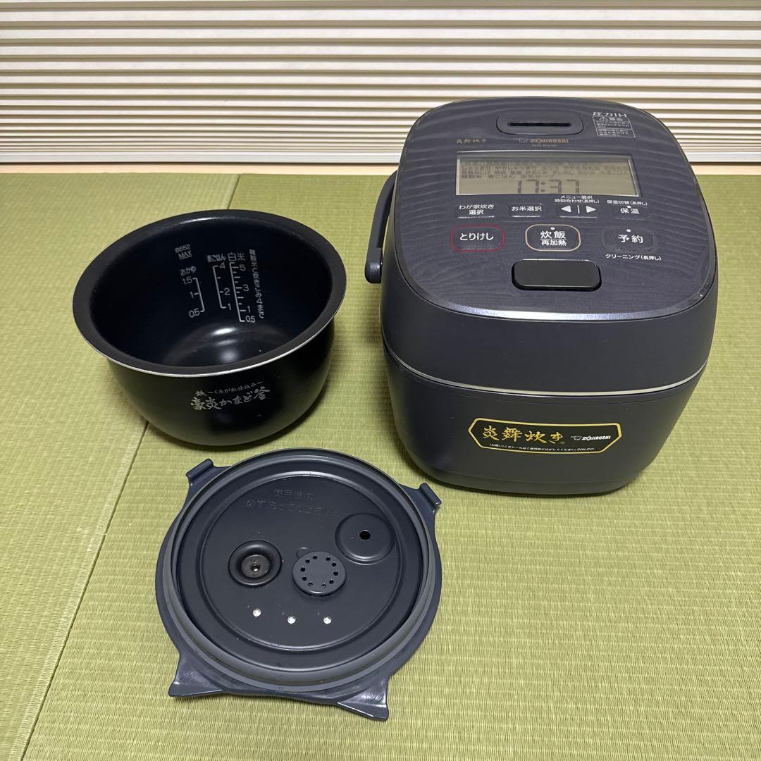 人*の様 炊飯器 象印　炎舞炊き　NW-PV10　 23年製 口コミ] [5.5合炊き] 象印 炎舞炊き NW-PV10 圧力IH炊飯ジャーの